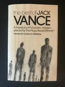 The Best of Jack Vance, by Jack Vance - 1978 - 1st Ed, Vtg, Hardcover Book w/DJ - Picture 1 of 12