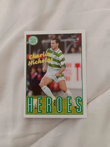 CHARLIE NICHOLAS HEROES CELTIC FC CARDS - Picture 1 of 2