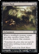 2 GRAVE PERIL ~mtg NM Future Sight Common x2