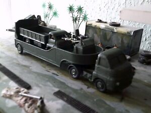 corgi military army bedford low loader vehicle transporter and vehicle code3