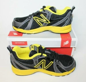 Zapatillas para correr New Balance Kids Enfants KJ554BYY para jóvenes negras amarillas y 1 - Imagen 1 de 7