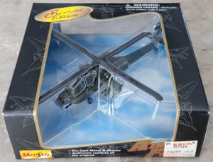 Vintage New 1997 Maisto Air Force Special Edition AH-64A Apache Helicopter NIB - Picture 1 of 13