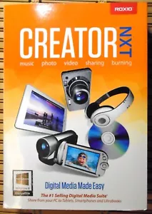 ROXIO CREATOR NXT CD Box Serial Number Software - Picture 1 of 6