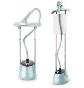 Vaporiera per indumenti macchina da stiro a vapore casa supporto verticale vaporiera per indumenti - Foto 1 di 20