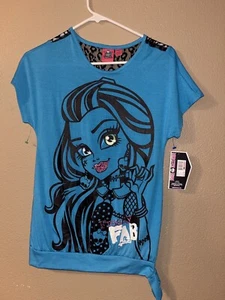 Girls L (10/12) MONSTER HIGH Shirt - Freaky Fab - Picture 1 of 3