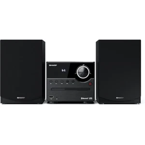 Sharp XL-B512 Bluetooth Hi-Fi 45W Micro Sound System (Black) - Picture 1 of 9