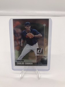 2015 Donruss Preferred Carlos Correa Rookie Gold Parallel 241/299