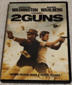 Denzel Washington & Mark Wahlberg in 2 GUNS on DVD  Movie - Bild 1 von 2