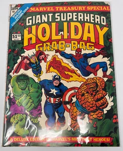 Bolso de fiesta de superhéroes gigantes especiales Marvel Treasury 1974  - Imagen 1 de 5