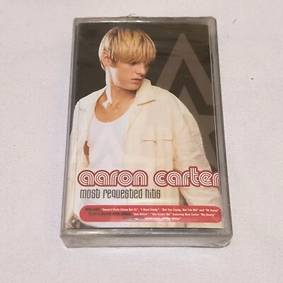 Aaron Carter - Most Requested Hits 2003 - original indonesia tapes brand new - Image 1 of 4