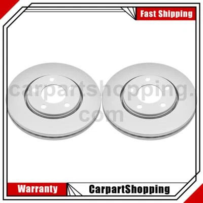 2 rotores de freno delanteros para Dodge Caravan 2001 2002 2003 2004 2005 2006 2007 Foto 1 de 2
