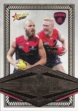 2020 AFL SELECT FOOTY STARS BEST & FAIREST CARD MAX GAWN & CLAYTON OLIVER BF11