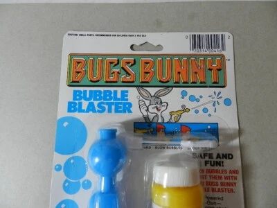 Bugs Bunny Bubble Blaster 1988 de colección - como nuevo - Looney Tunes - pistola espacial - sin caja Foto 1 de 4
