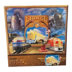Springbok 1000 Pieces Lionel Trains Jigsaw Puzzle  - Picture 1 of 2