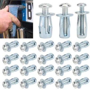 20pc Expansion Screw Petal Nut Petal Shape Metal Nut w/ Screws Easy Installation - Picture 1 of 15