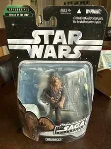 Star Wars Saga Chewbacca 005 Obi-Wan Holo 3,75" Figur Sealed RED HOLO FIGURE! - Bild 1 von 5