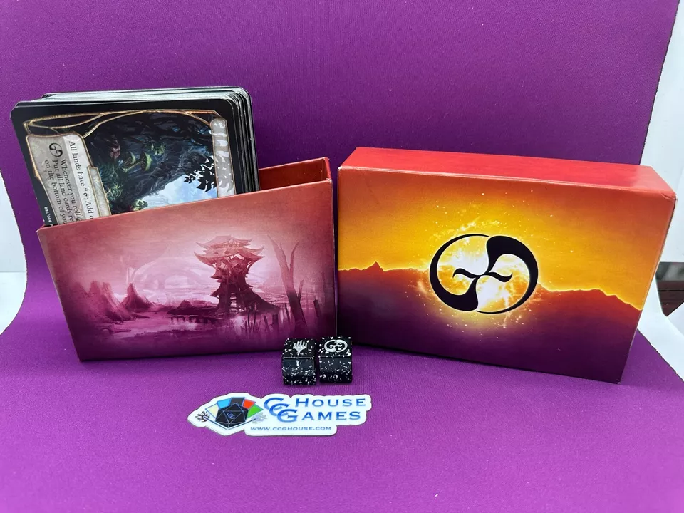 MTG Magic Planechase Anthology 86 Oversized Card Plane Set w/ 2 Dice *CCGHouse* - Image 1 of 4