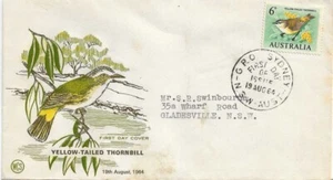 FDC 1964 Thornbill 6d FDI GPO Sydney 19th Aug - Picture 1 of 1