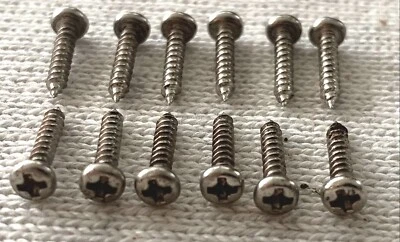 2008 Epiphone SG Special Electric Guitar Tuner Tuning Peg Mounting Screws - Image 1 of 4