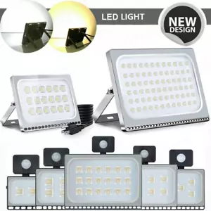 50W 100W 500W LED Fluter 230V Floodlight Außenleuchte Garten Fassadenstrahler DE - Bild 1 von 32