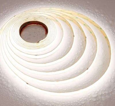 Striscia 2800 LED COB 150W Impermeabile 10MT Monocolore Tagliabile DC 24V IP68 - Immagine 1 di 4