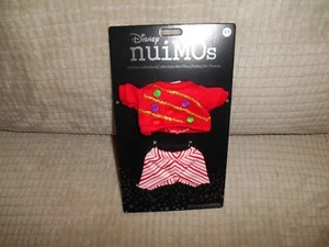 Disney nuiMOS CHRISTMAS Outfit ~Holiday Collection~ (no plush) RED NEW! nuiMO - Picture 1 of 5