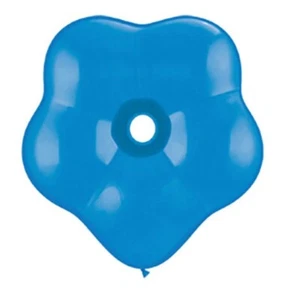 EINGESTELLT Qualatex 16" Geo Blossom Luftballons - dunkelblau - 10 Stück - Bild 1 von 1