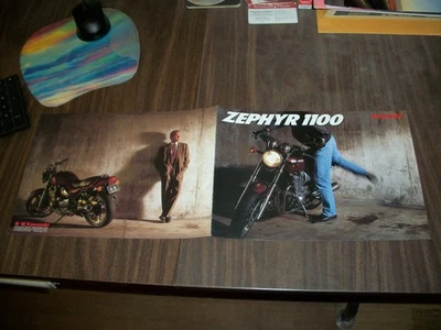 Kawasaki Dealer Sales Brochure for 1992 Zephyr 1100 ZR1100 New Original — 第 1/4 张图片