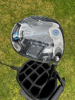 For Sale: Callaway Paradym Ai Smoke Max Driver 9.0 Deg Stiff RH - Image 1 of 4