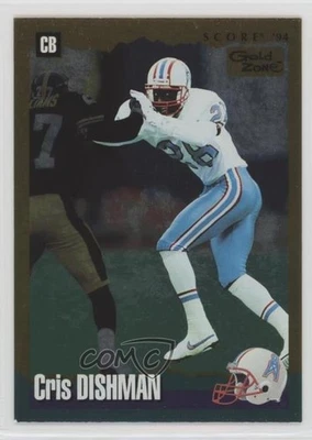 1994 Score Gold Zone Cris Dishman #69 - Image 1 of 2