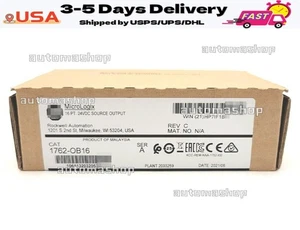 Nuevo módulo de salida MicroLogix AB 1762-OB16 SSER A 24VDC 1762OB16 sellado de fábrica - Imagen 1 de 3