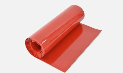 Red Mud flap roll, thickness 4 mm (L) 2,500 x (W) 400 mm MSA Spec Race/Rally - Image 1 of 2