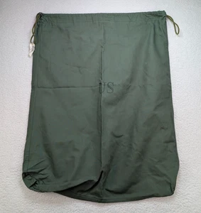 US Militär Canvas Sack Armee Grün Kordelzug Ausrüstungstasche Neu mit Etikett - Bild 1 von 8