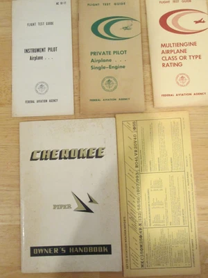 Manual del propietario Piper Cherokee, modelo B, noviembre de 1963, y otros artículos relacionados. Foto 1 de 4