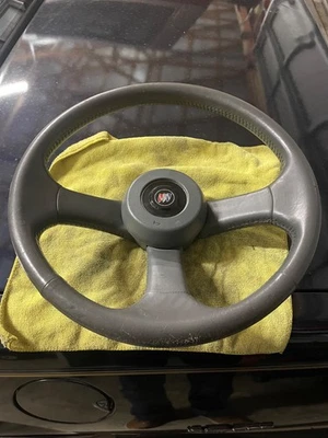1988 1989 1990 Buick Lesabre & Electra T-Type OEM Three Spoke Steering Wheel - Image 1 of 2