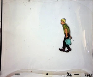 Charlotte's Web 1973 Filmproduktion handbemalt LURVY Cel & Pencil #MK - Bild 1 von 2