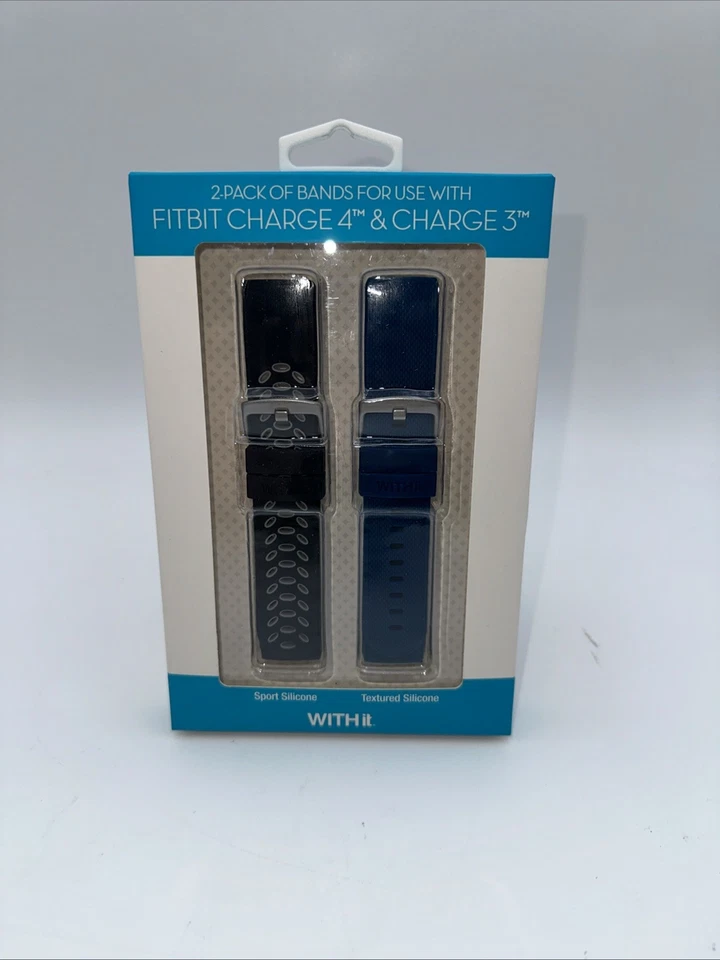 Withit - 51572BBR Band Kit for Fitbit Charge 3