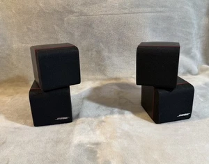 Bose Schwarz Doppel Dual Cube Zwei Lautsprecher Acoustimass Surround - Bild 1 von 6