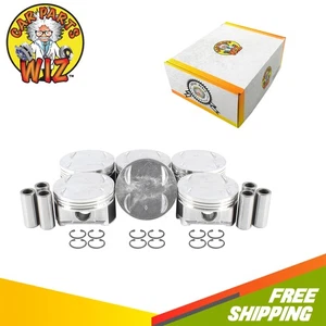 Engine Piston Set Fits 01-10 Acura Honda MDX Odyssey 3.5L J35A3 - Bild 1 von 2