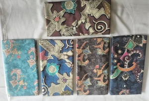 BUNDLE 2M BATIK FABRIC- PERFECT FOR CRAFT&SEWING PROJECT-DAILY WEAR-80% COTTON - Picture 1 of 5
