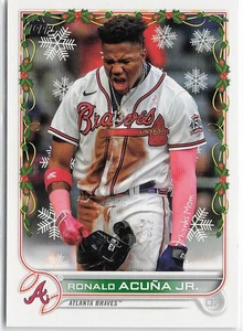 2022 Topps Holiday #HW88 Ronald Acuña Jr. - Bild 1 von 2