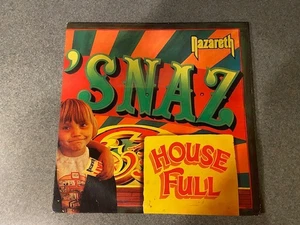 Nazareth Snaz House Full vinyl 1981 2LP Live VG++/VG++ Original A&M w/poster - Picture 1 of 3