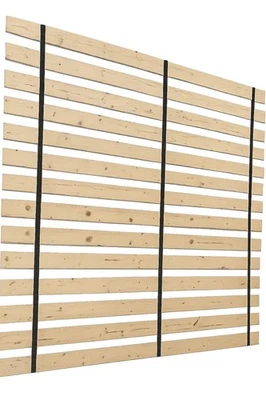 Vertical Full Double Bed Slats  Size with Closely Spaced Boards - for a Mattress - Image 1 of 4