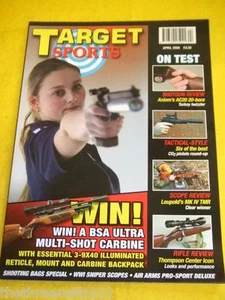 TARGET SPORTS - THOMPSON CENTER ICON RIFLE - APRIL 2008 - Picture 1 of 1