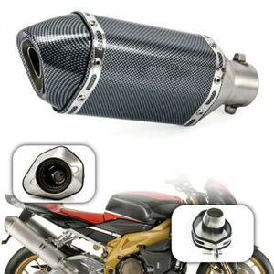 1set Motorcycle 51mm Exhaust Muffler Pipe Killer Tupe for Honda - Picture 1 of 12