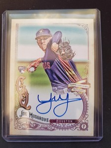 2017 Gypsy Queen Joe Musgrove Rookie Autograph Houston Astros & San Diego Padres