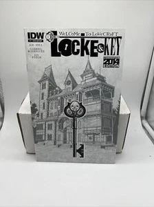 Locke & Key #1 SDCC 2014 B&W Con Variant IDW Welcome Lovecraft Joe Hill Netflix - Picture 1 of 9