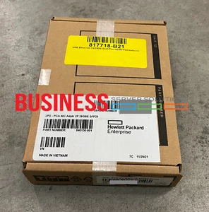 HPE Ethernet 10 25Gb Dual Port 631SFP28 Adapter sieciowy 817718-B21 - Zdjęcie 1 z 1