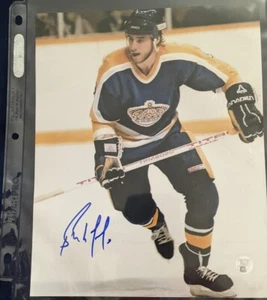 Bernie Nicholls LA Kings handsigniertes 8x10 Foto NHL - Bild 1 von 3
