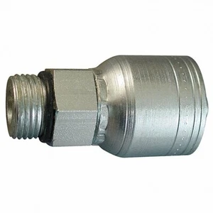 EATON WEATHERHEAD 06Z-P08 Raccordo a crimpare, 3/8" I.D., 3/4", M, O-Ring Boss - Foto 1 di 1